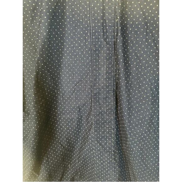 J. Crew Navy Blue & White Polka Dot Short Sleeve Collared Preppy Dress Women Med - Picture 6 of 9